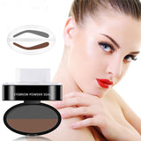 3 Colors Adjustable Instant Eyebrow Stamp Natural Shape