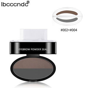 3 Colors Adjustable Instant Eyebrow Stamp Natural Shape