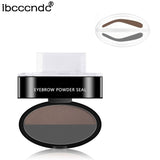 3 Colors Adjustable Instant Eyebrow Stamp Natural Shape